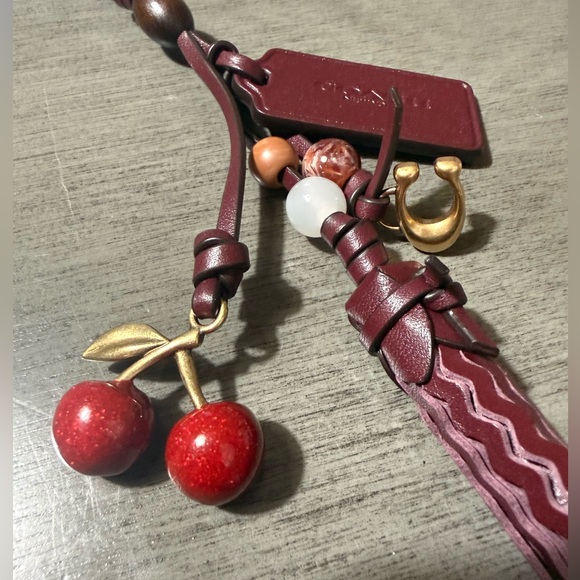 Coach tassel bag charm - Picture 2 of 3